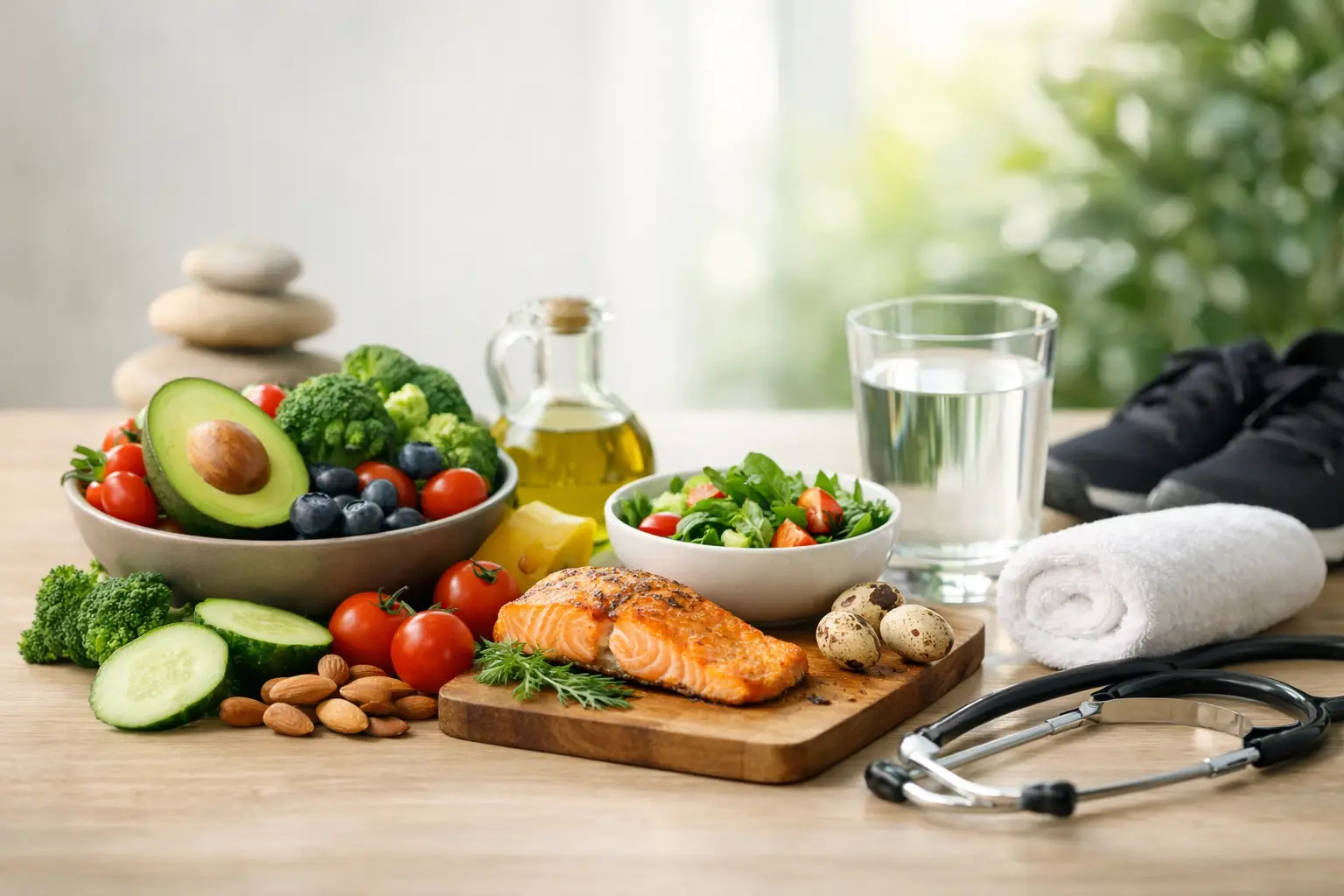 Alimentación para salud y bienestar real