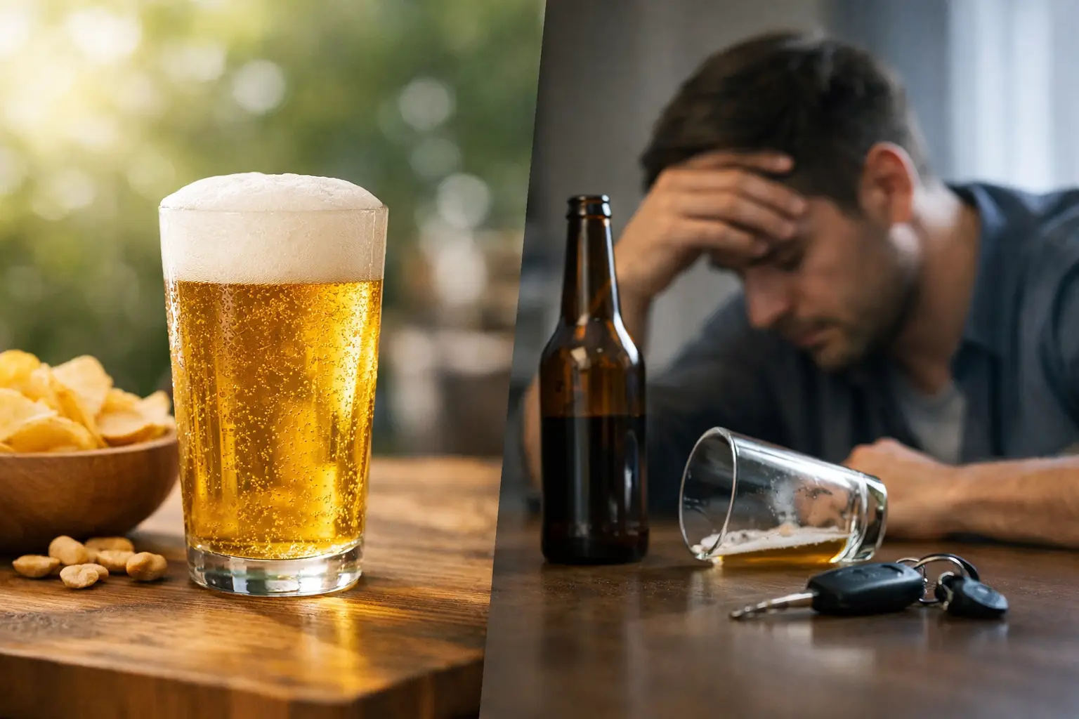 Beber cerveza: pros y contras reales