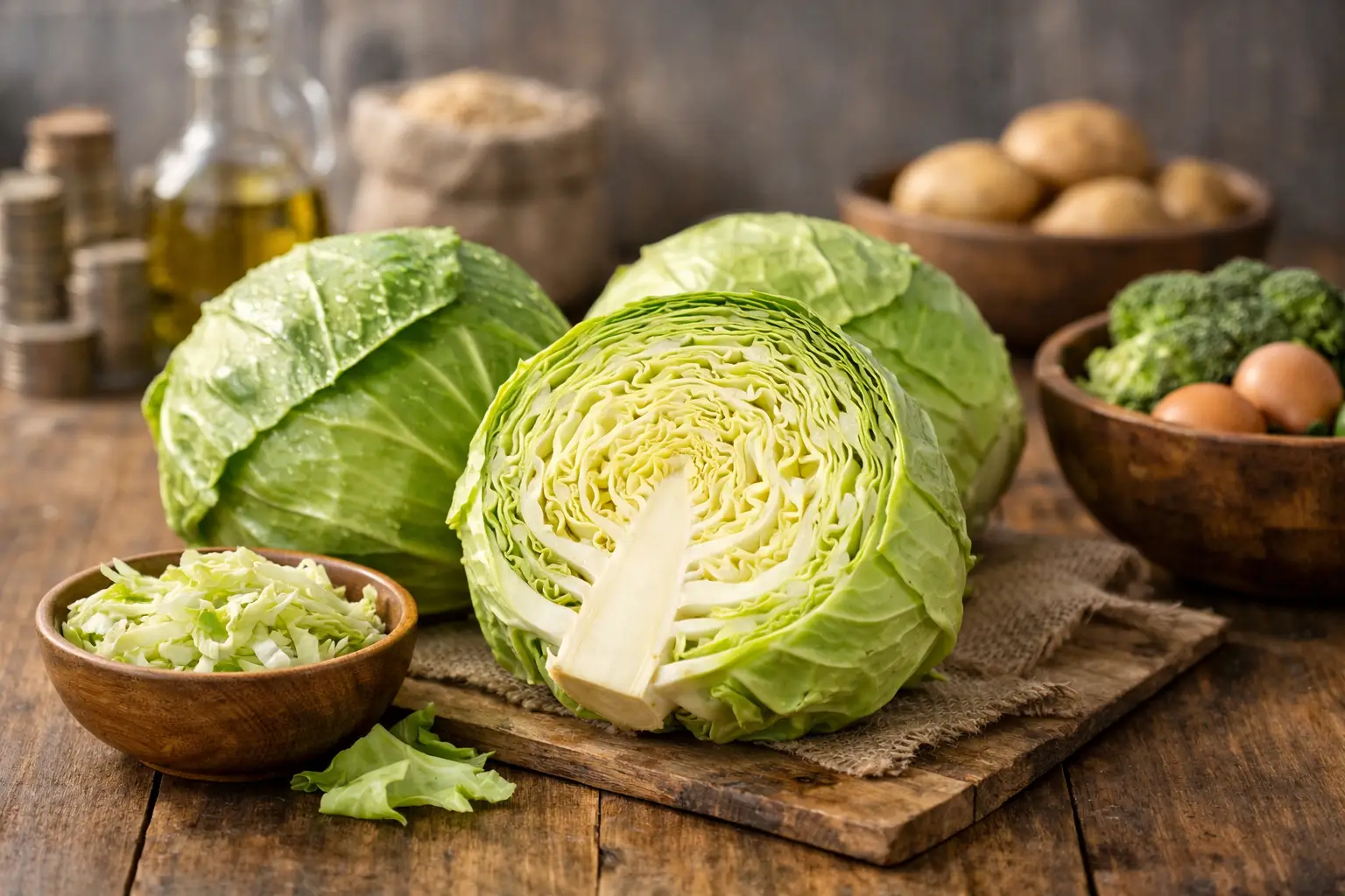 El repollo, una alternativa alimentaria económica