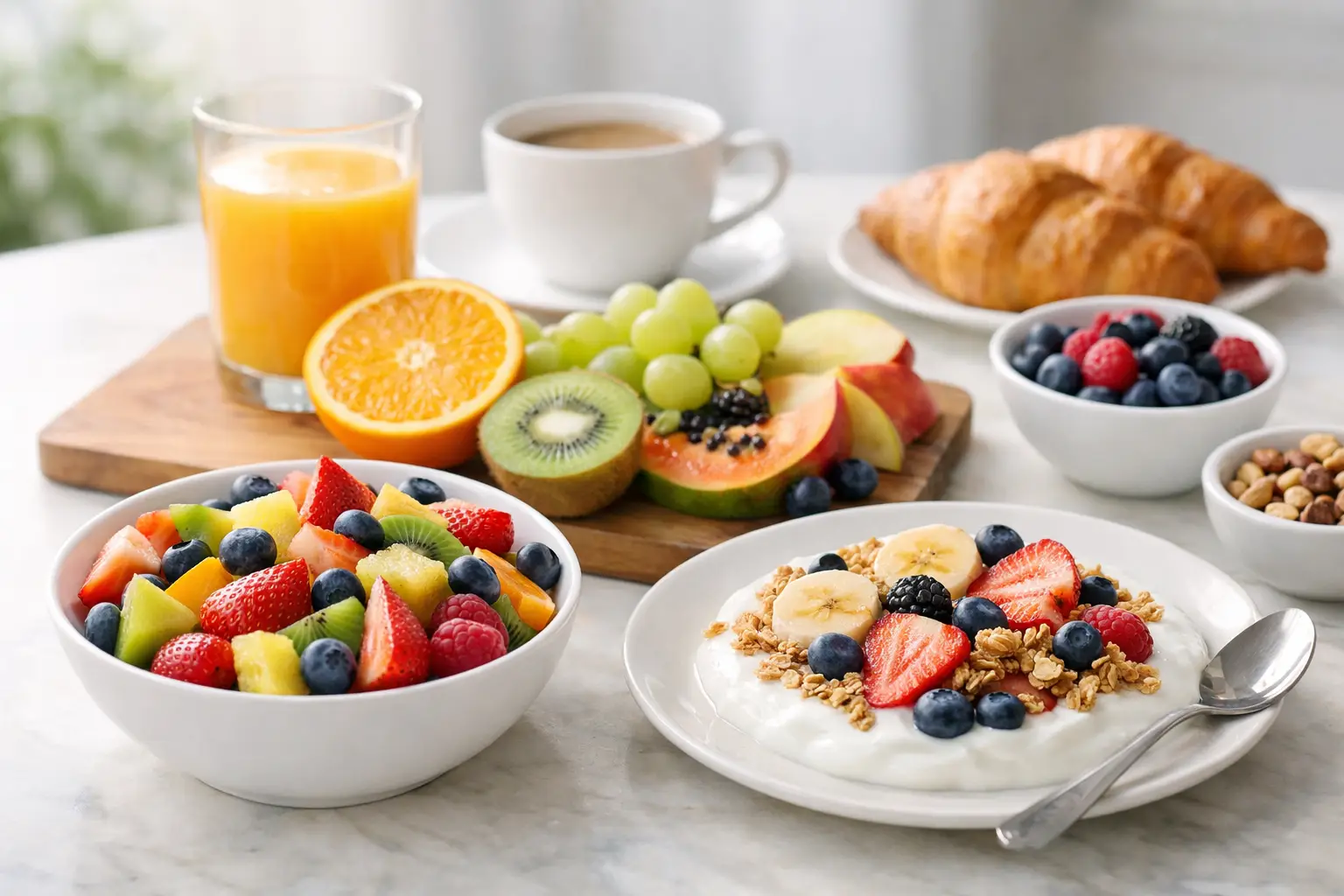 Fruta en el desayuno: ventajas y mitos reales