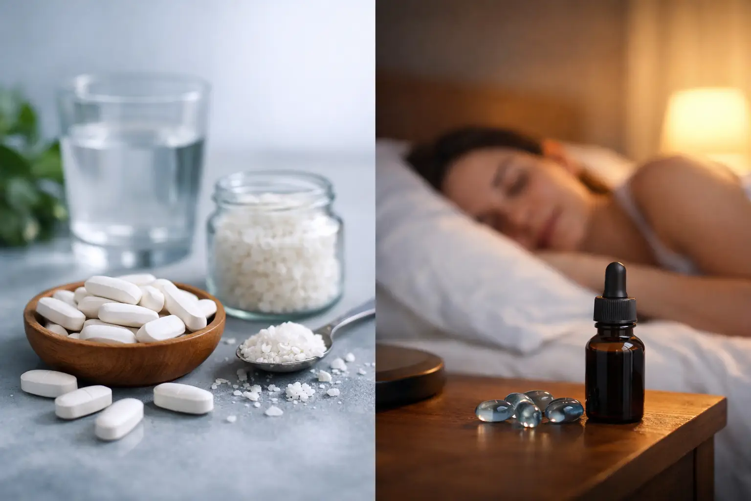 Magnesio o melatonina para dormir mejor