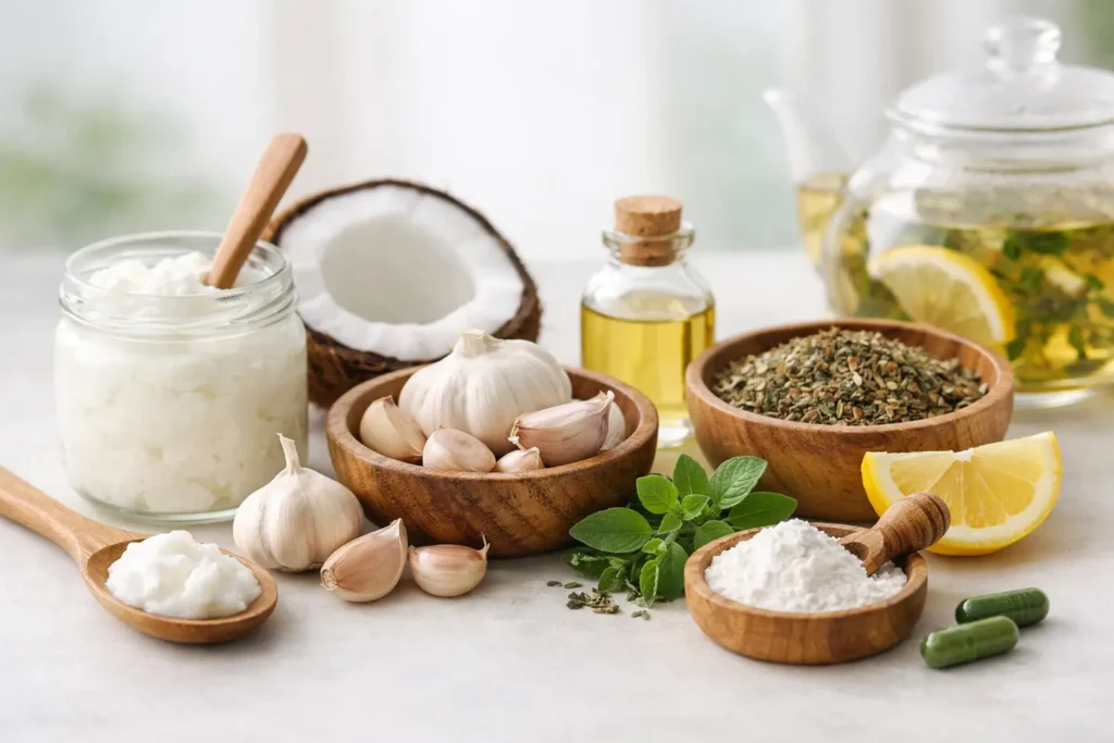 Tratamiento natural contra la cándida