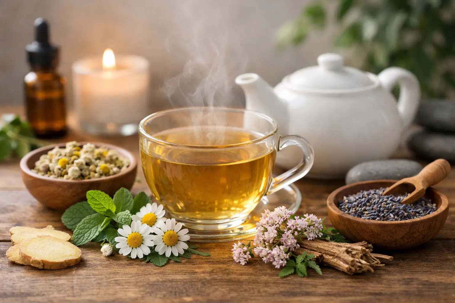 Mejores infusiones naturales para ansiedad