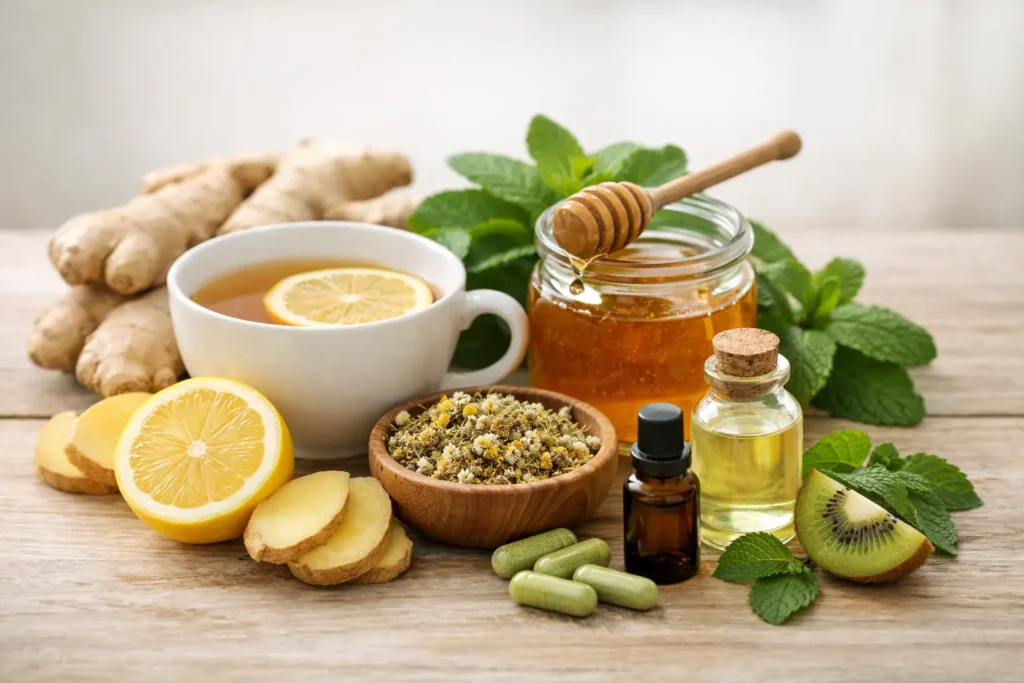 Mejores remedios naturales para náuseas que ayudan