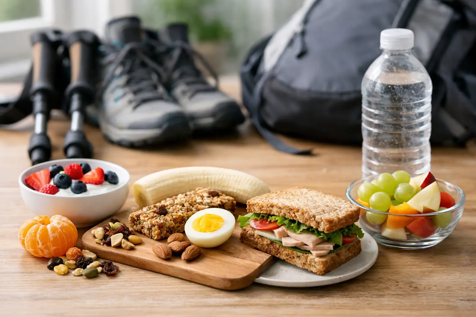 Qué comer antes de caminar según la duración