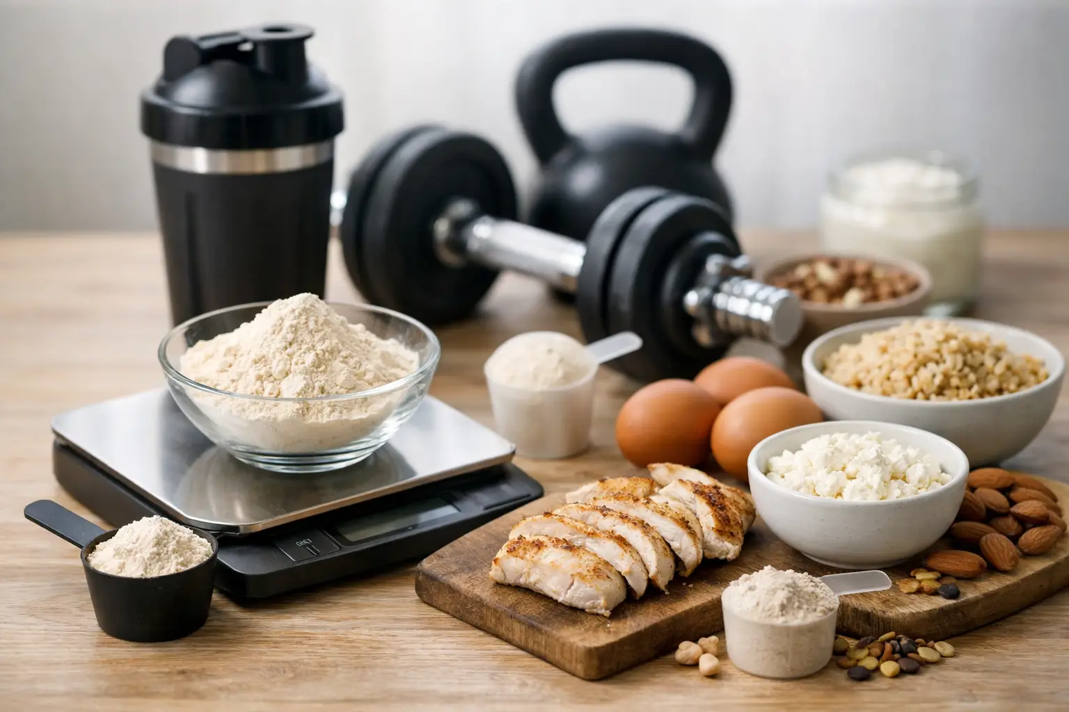 Cómo calcular proteína diaria deportiva