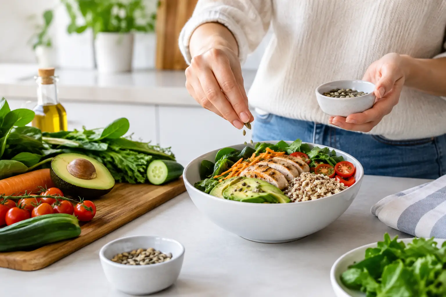 Cómo preparar cenas saludables rápidas en casa