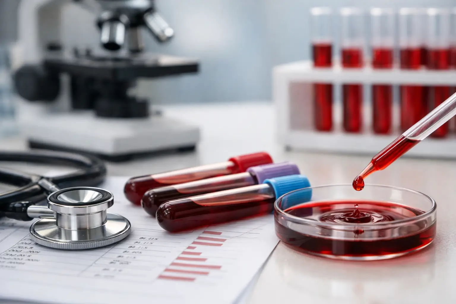 Guía para interpretar análisis básicos de sangre
