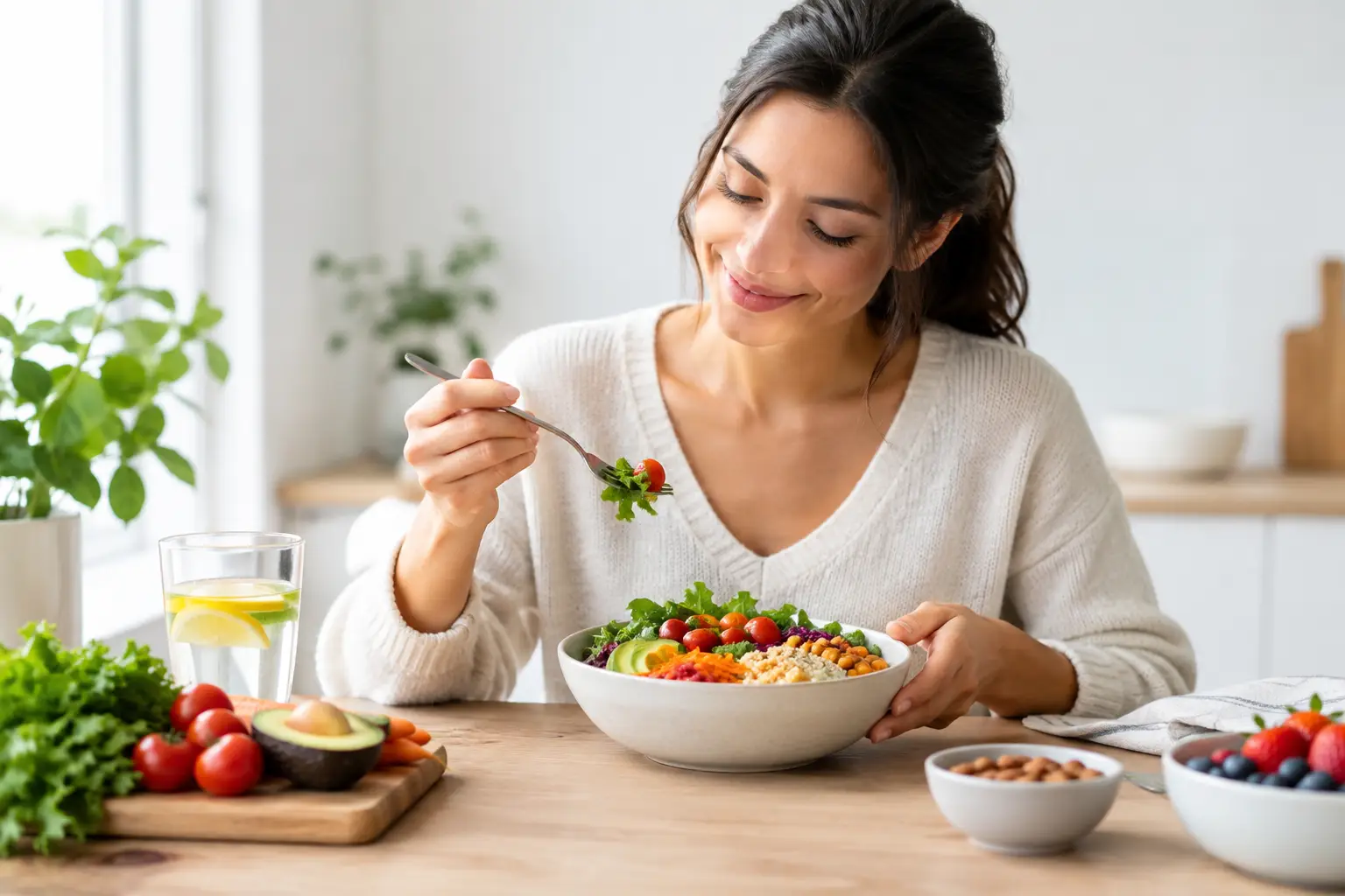 Guía para alimentación intuitiva sin reglas rígidas